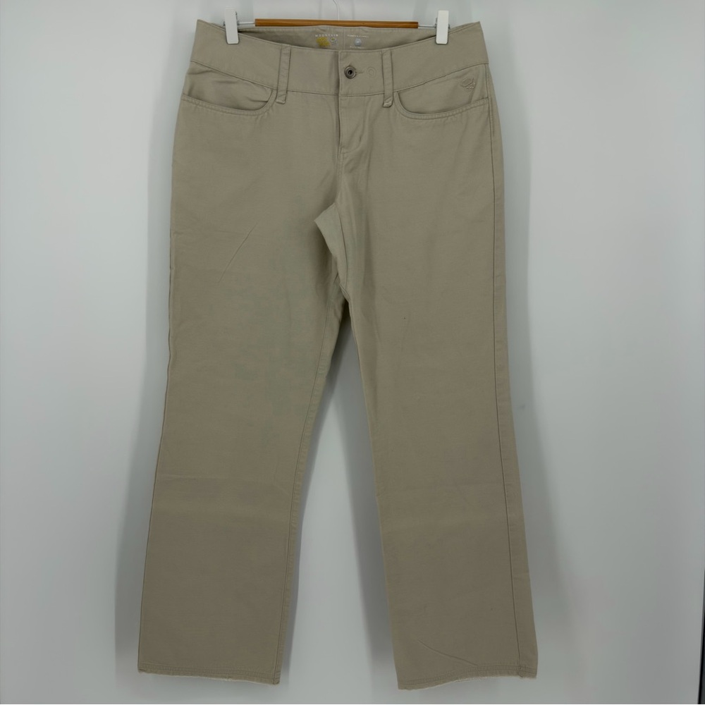 Mountain Hardwear Khaki Cottonโ Pants Size 10 Hiking Outdoor